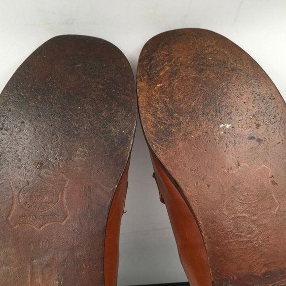 Rubaiyat by Martin Stieglitz Brown Leather Oxford Dress Shoes Men's Size 10 US - Picture 9 of 12